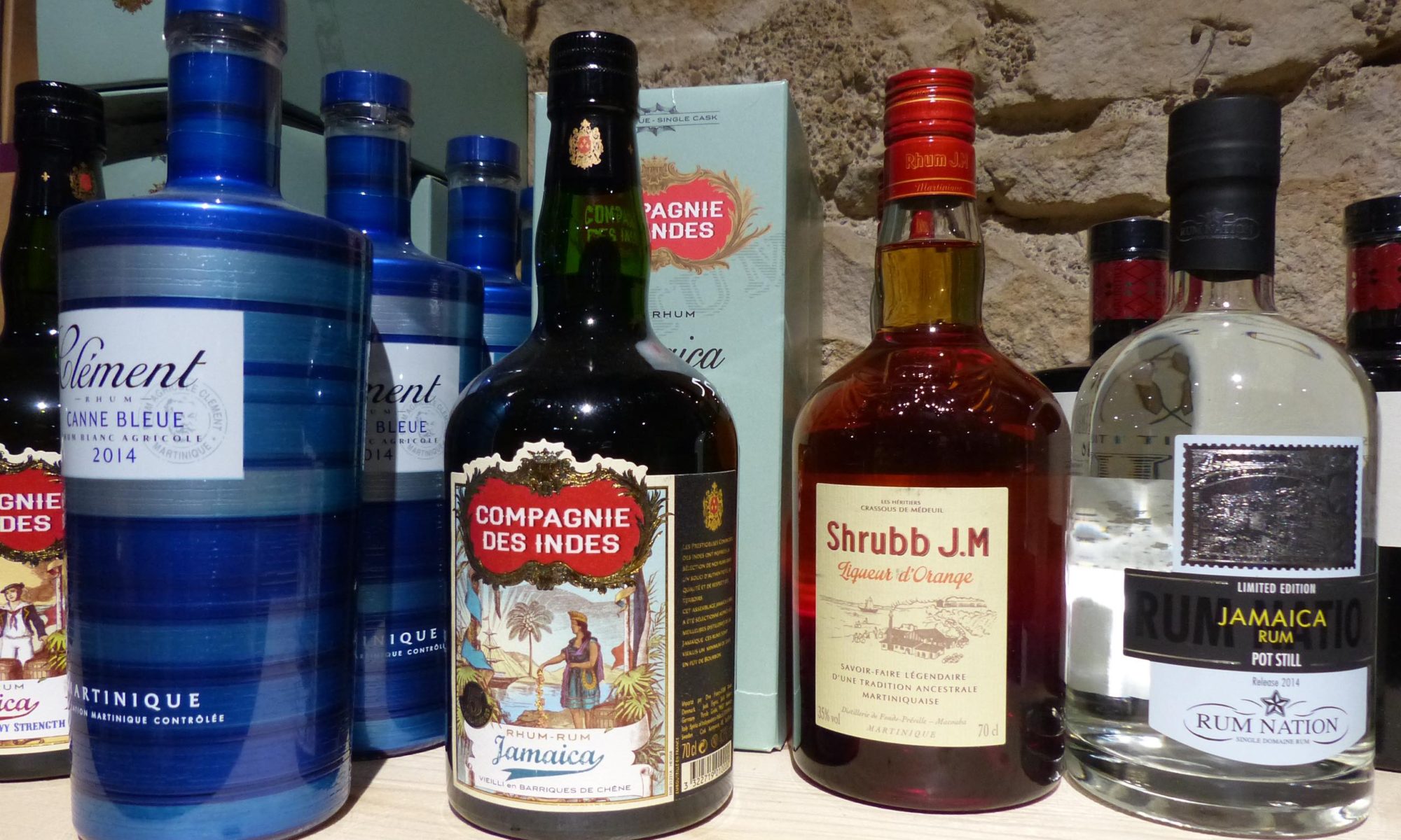 Rum, whisky and other spirits RumWhisky